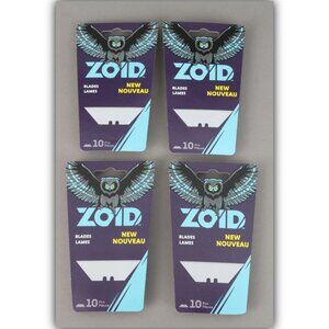 Zoid knife blades. You get 4 packs of 10. 40 total blades. Brand new never used.